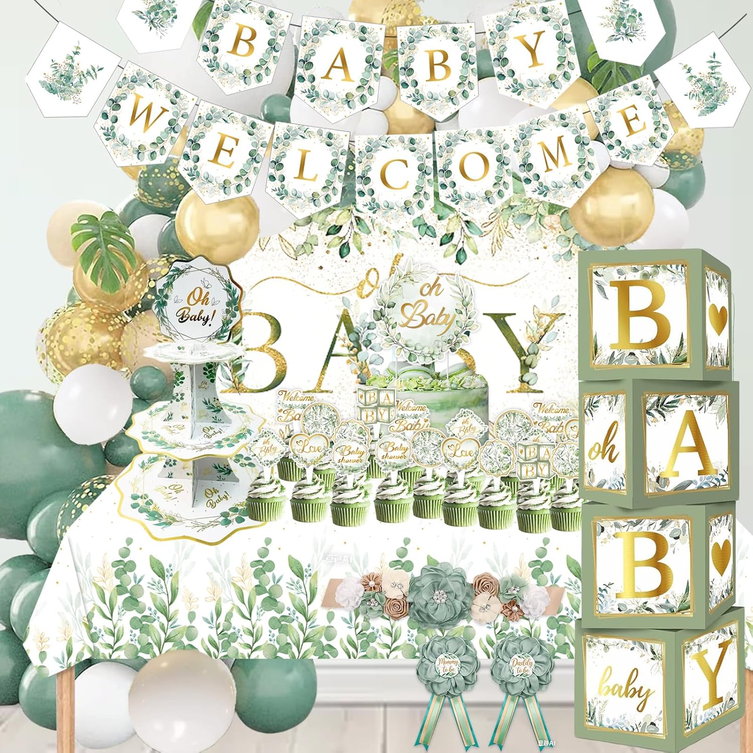 Sage Green Baby Shower Decorations for a Dream Celebration