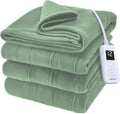 Sunbeam Royal Ultra Fleece Heated Electric Blanket Twin Size - Cozy