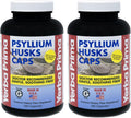 Psyllium Husk Caps - Easy to Swallow Fiber Supplement for Regularity