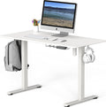 Electric Height Adjustable Sit to Stand Desk 48in - Smooth Motor Lift