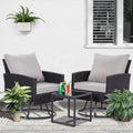 Outdoor Swivel Patio Chairs Set of 2 for Ultimate Comfort