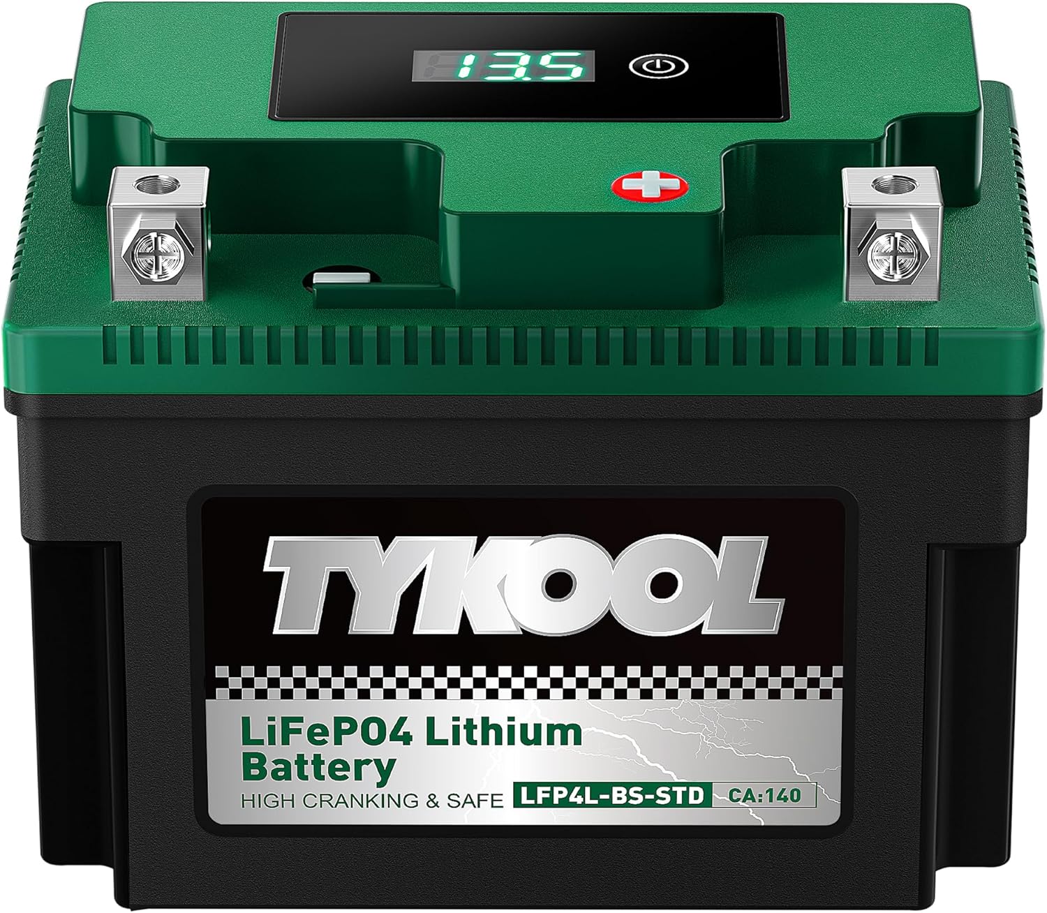 TYKOOL YTX4L-BS Lithium Battery for Motorcycles and ATVs