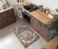 2 ft x 3 ft Machine Washable Rug - Non-Slip Low Pile Entry Rug