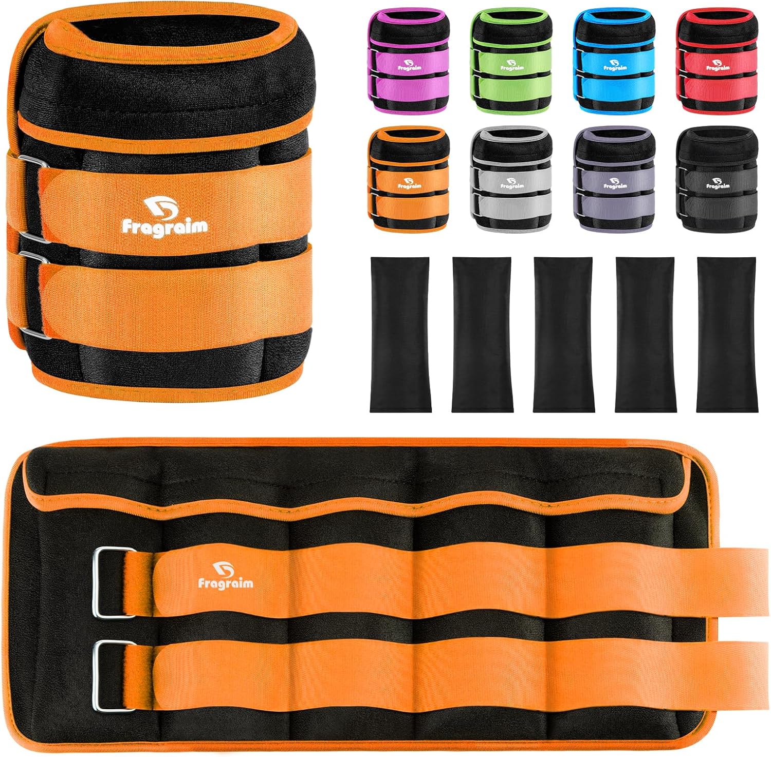Adjustable Ankle Weights for Jogging and Fitness Training