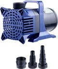 6550 GPH Submersible Water Pump - Quiet 456W High-Flow
