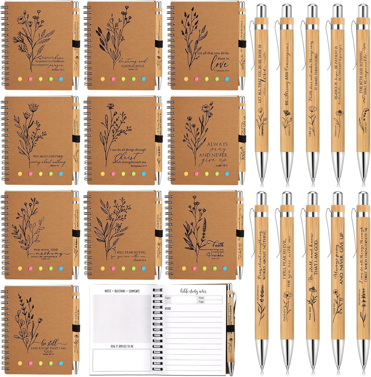 Christian Gift Set: Inspire Faith with 10pc Study Bundle