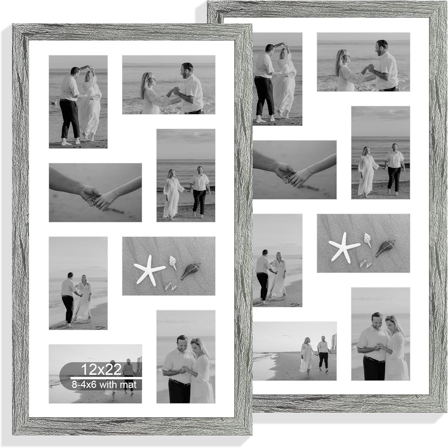 12x22 Picture Frame Set of 2 for Stunning Photo Displays