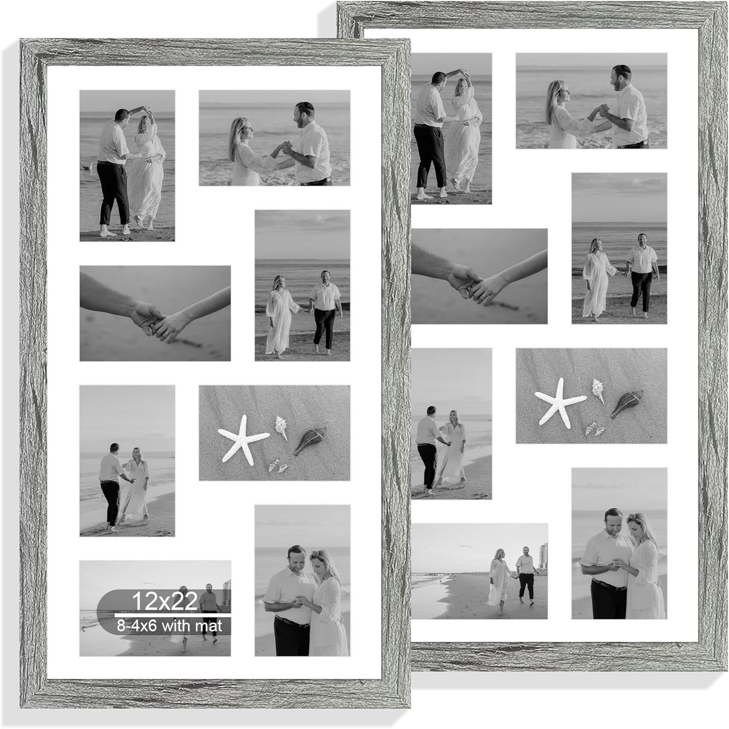 12x22 Picture Frame Set of 2 for Stunning Photo Displays
