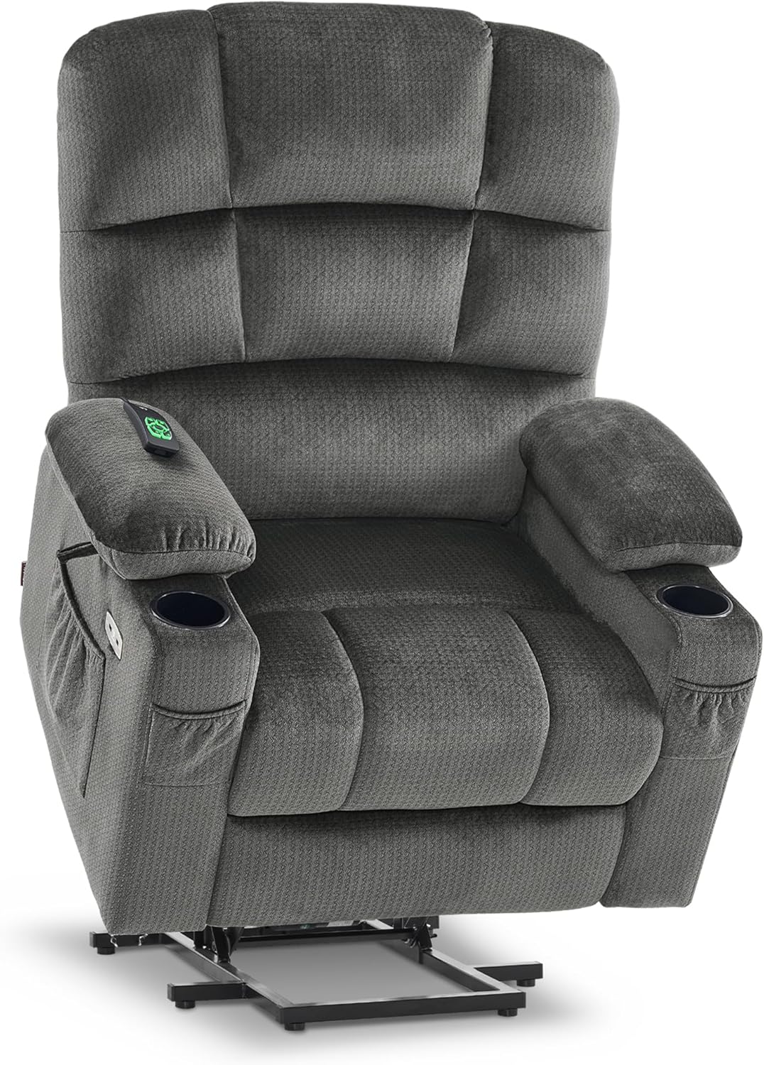 Dual Motor Lift Recliner Chair for Elderly with Massage & Heat