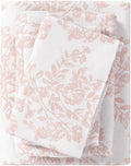 Cozy Twin Size Flannel Sheet Set for Winter Floral Decor