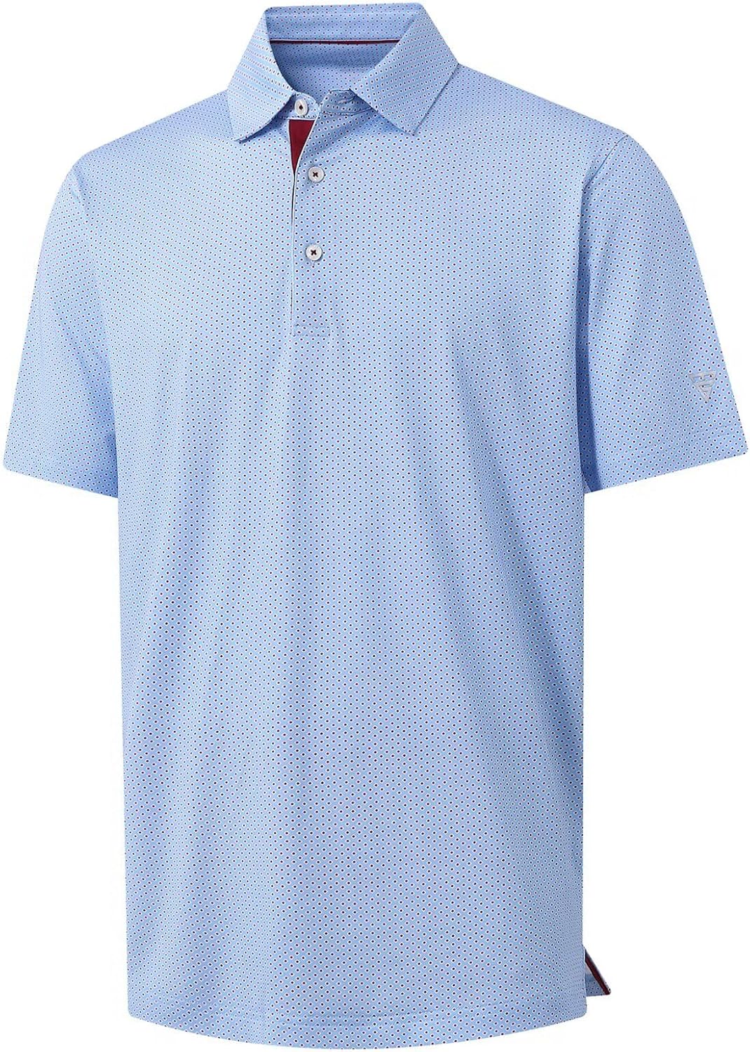 M MAELREG Mens Golf Shirt Short Sleeve Moisture Wicking Polo