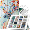 iPad PRO 11 in 1st Gen Case - Slim Trifold Deer Print