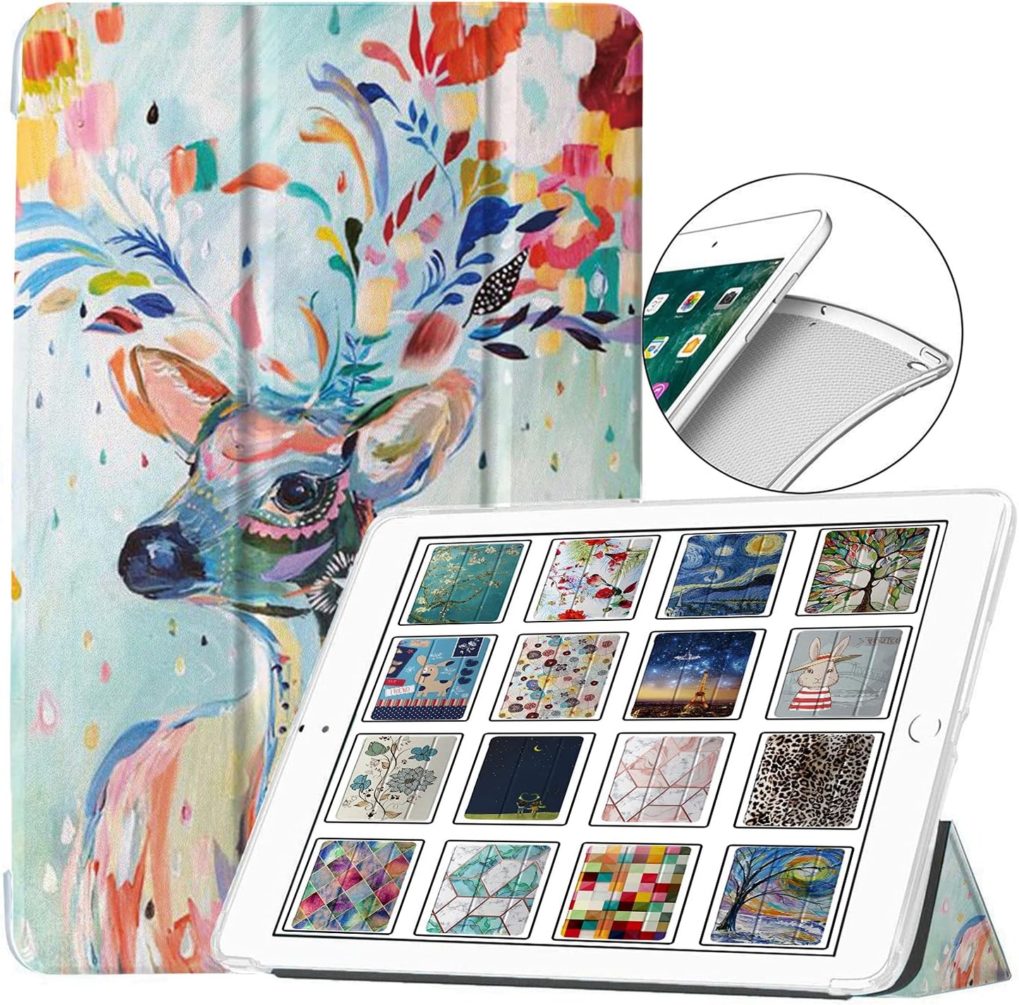 DuraSafe iPad PRO 11 Inch Case - Stylish Deer Print Design