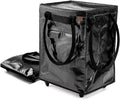 Large Laundry Basket Hamper Bag 90L - Collapsible Rolling Tote