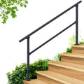 CHR Fence & Rail Hand Rails for Outdoor Steps - Sturdy 4-5 Step Kit