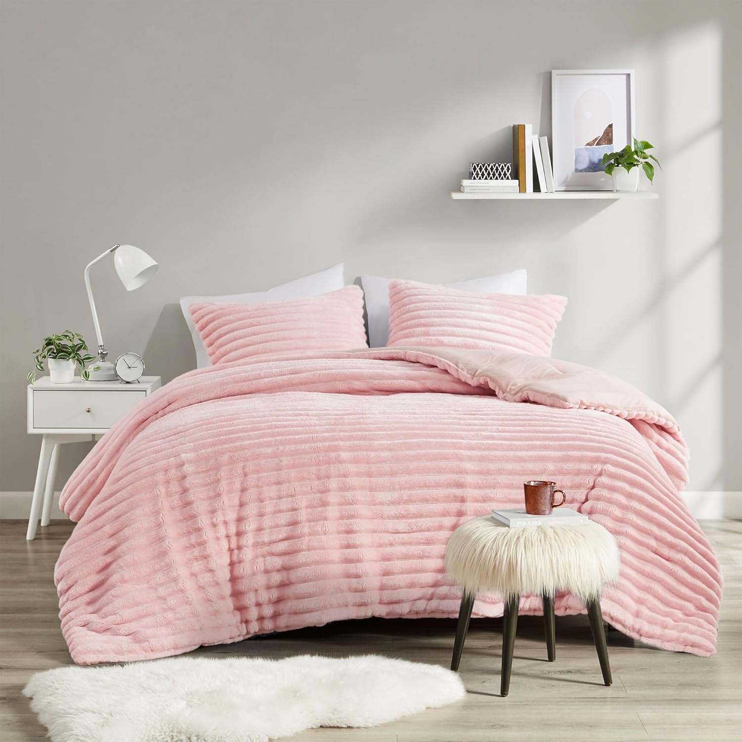 Intelligent Design Twin Comforter Set for Cozy Plush Bedding
