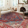 Area Rugs for Living Room 5x7 - Machine Washable Low Pile Rug