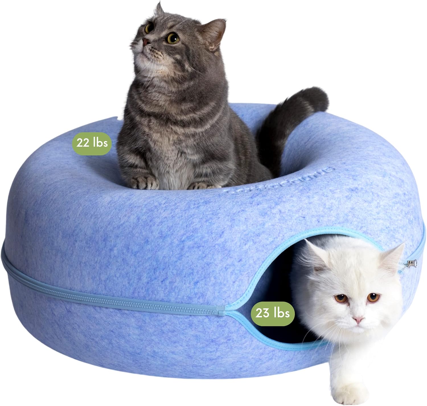 CATTASAURUS Peekaboo Cat Cave for Large Cats and Dogs