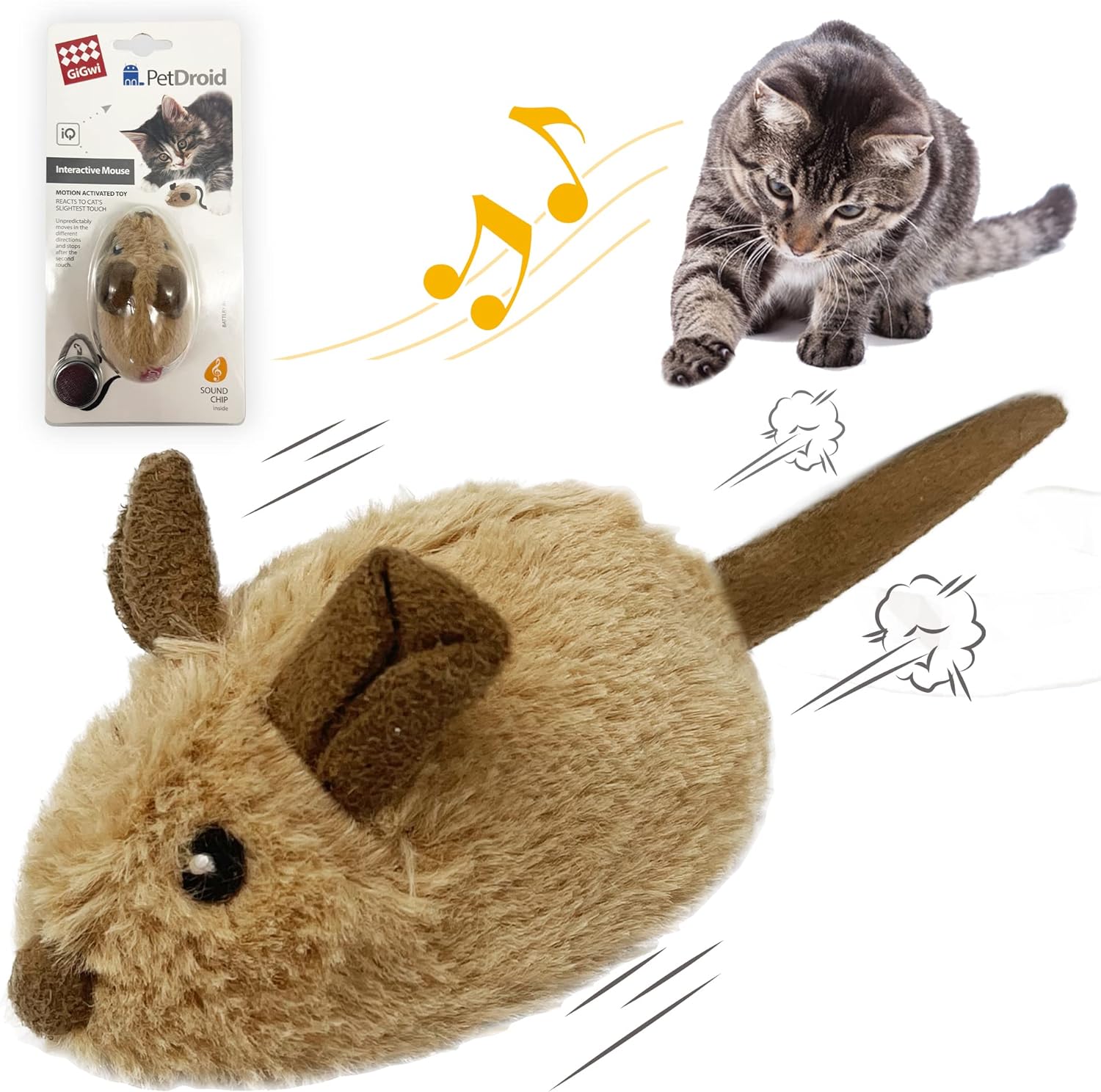 Gigwi Interactive Cat Toy: Automatic Fun for Cats