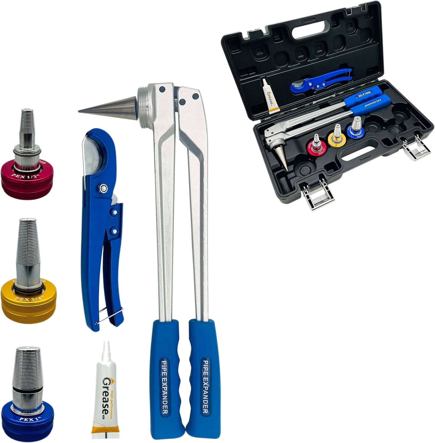 IBOSAD Manual PEX Pipe Expander Tools Kits for ProPEX Fittings