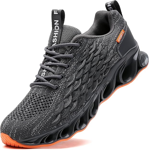 TSIODFO Men Sneakers Mesh Breathable Comfort Athletic Shoes