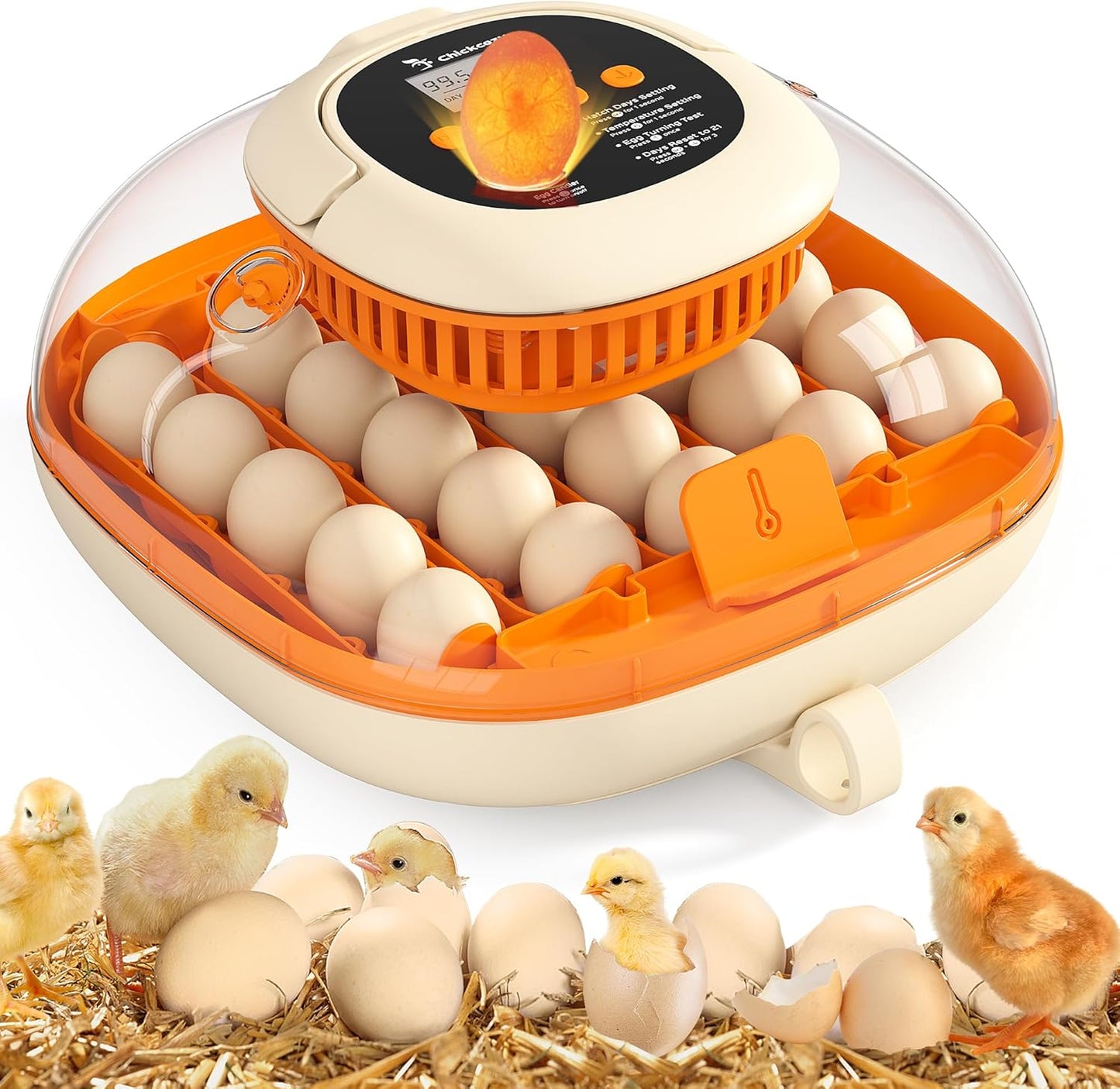 25 Egg Incubator with Automatic Turner and Humidity Control