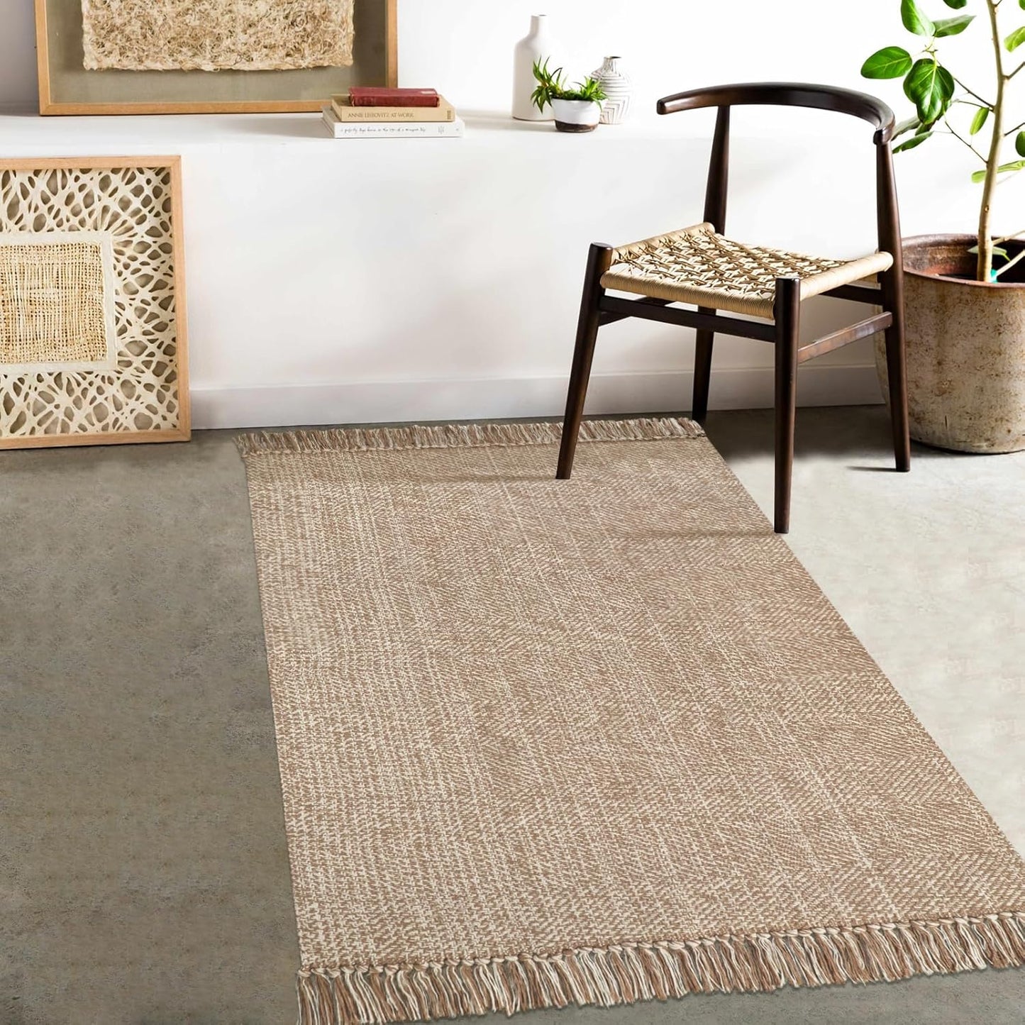 Collive Washable Area Rug 3ft x 5ft for Modern Home Decor