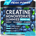 Creatine Monohydrate Gummies Complex 9000 mg - Pre Workout Chews