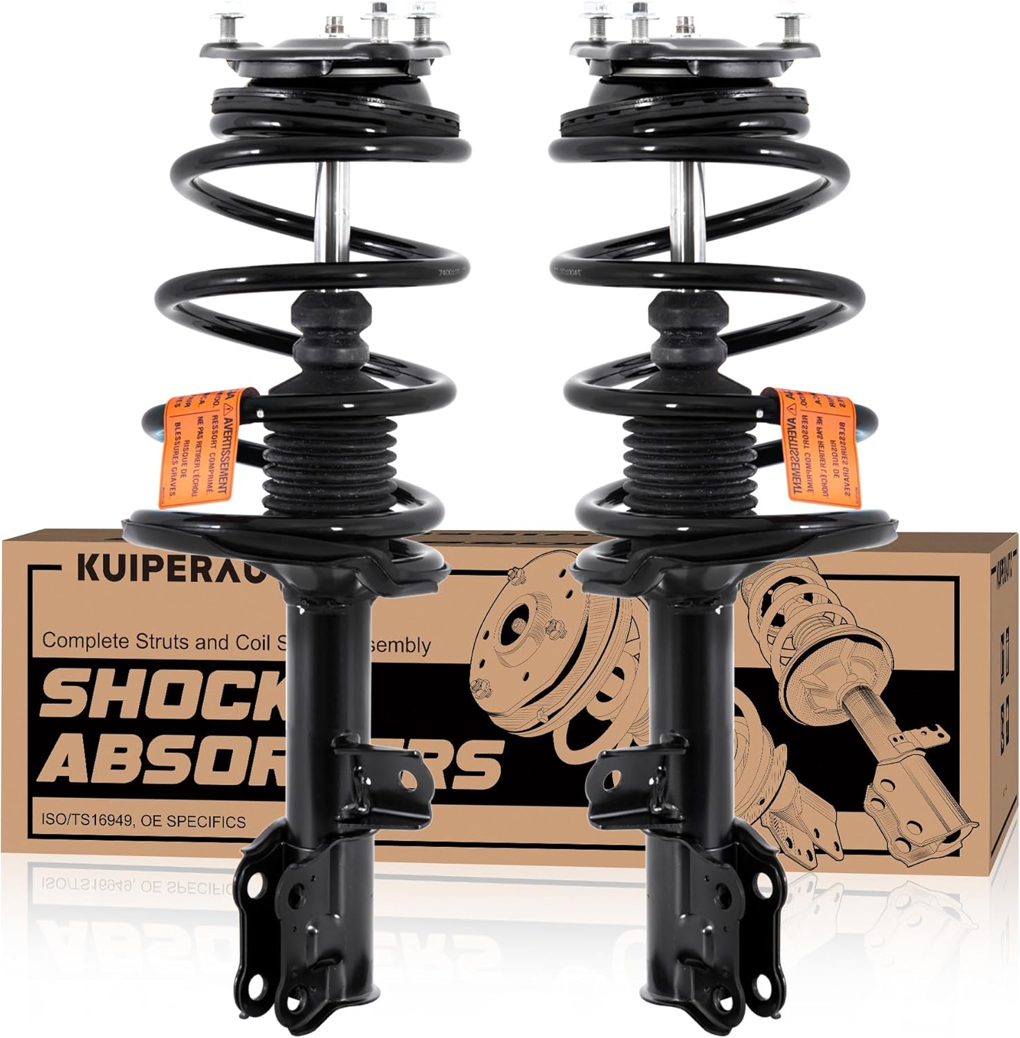 Front Complete Struts Coil Spring Assembly for Hyundai Elantra