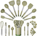SMIRLY Kitchen Utensils Set 26PCS - Complete Silicone Cooking Kit