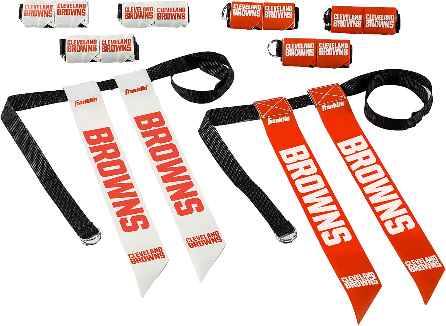 Cleveland Browns Flag Football Set - Belts and Flags for All
