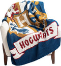 Harry Potter Feather Knit Fluffy Throw Blanket - Cozy 50 x 60 in