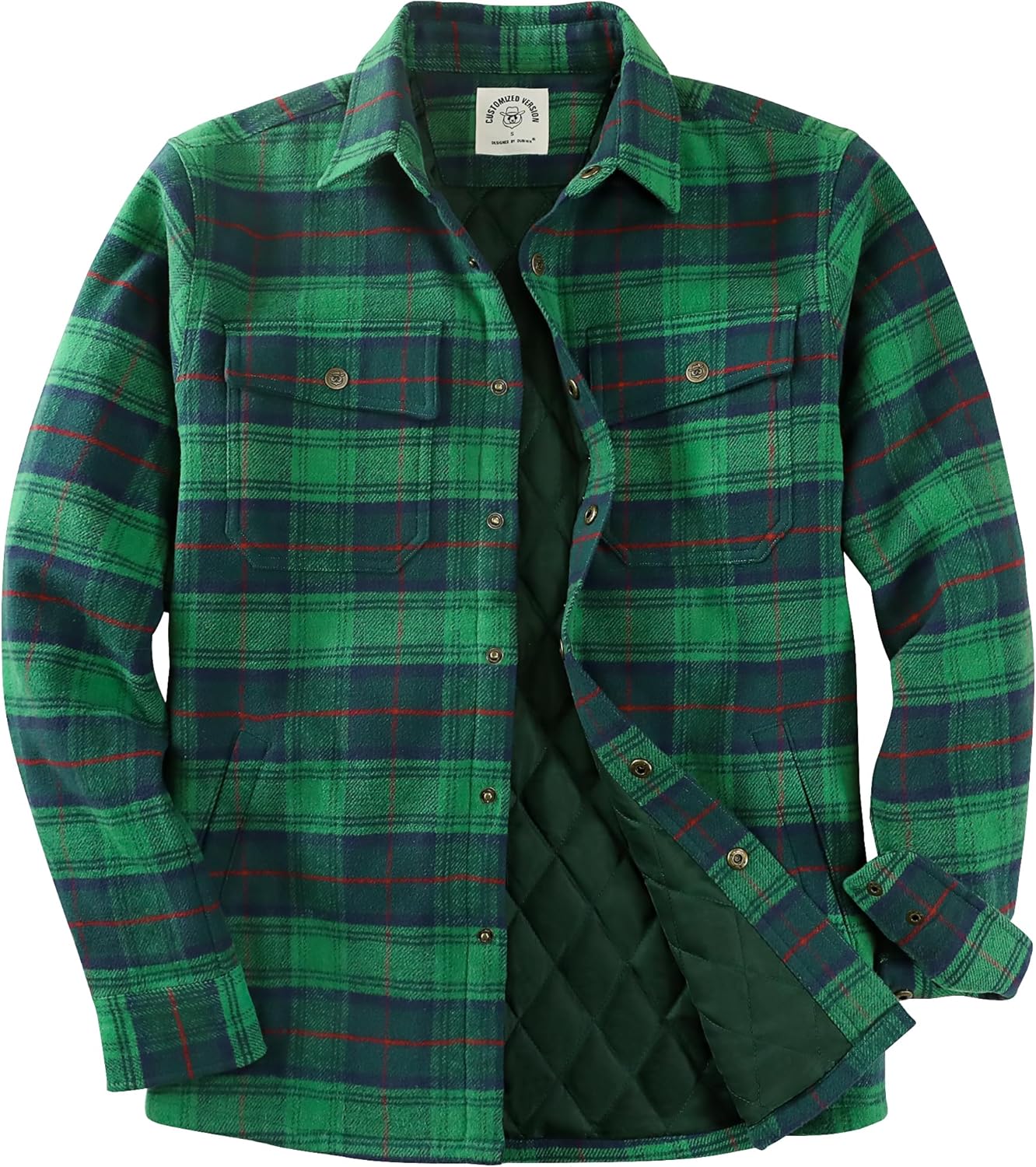 Dubinik Mens Shacket Lightweight Jacket for Cozy Warmth