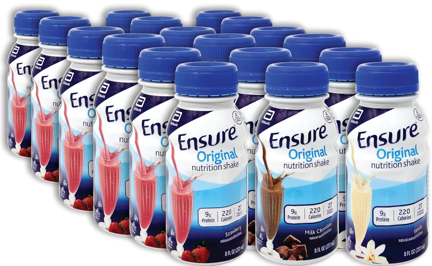 Niro Assortment Ensure Original Variety Pack - 18 Protein Shakes
