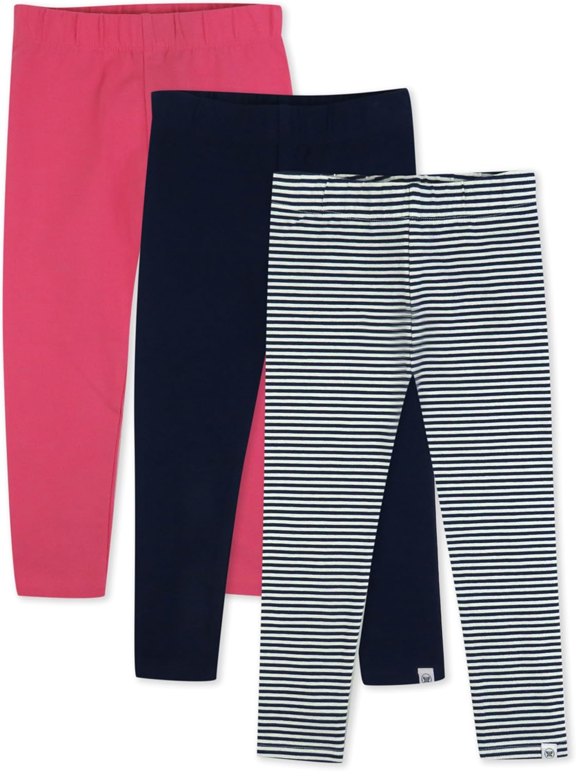 HonestBaby Multipack Leggings for Infant Baby Girls and Toddlers