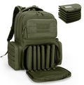 Tactical Pistol Backpack with 6 Pistol Cases - Range Ready Bag