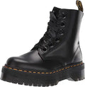 Dr. Martens Women's Molly Combat Boot - Classic Leather Comfort