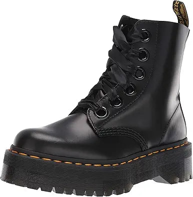 Dr. Martens Women's Molly Combat Boot: Stylish and Durable Footwear