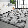 TWINNIS Super Soft Shaggy Rug 4x5.9 ft - Plush Indoor Area Rug