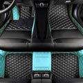 Customize All-Weather Luxury Leather Floor Mats for Cars, SUVs