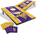 YouTheFan NFL Portable Cornhole Game with Logo Bags for Fun