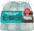 Ariel Fan Coral Dining Chair Pad Extra-Large - Comfortable, Durable