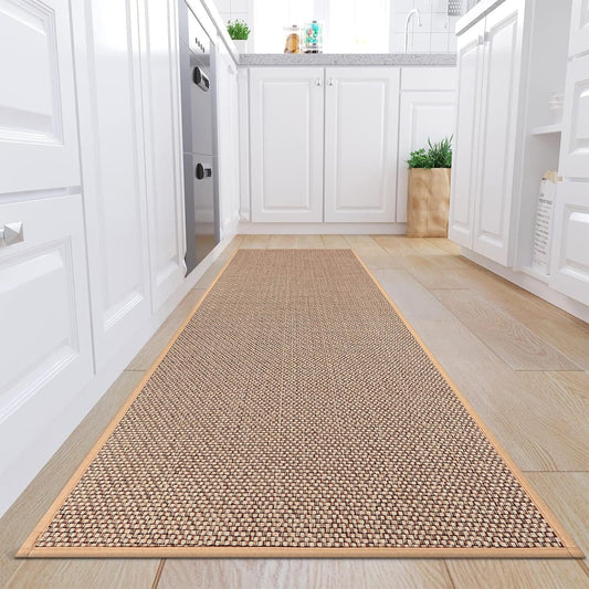 KIMODE Farmhouse Kitchen Mats for Floor - Non Slip & Washable