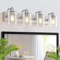 Brushed Nickel Bathroom Light Fixtures for Modern Home Decor