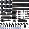 Cable Management Kit 192 PCS Cable Organizer Set - Tidy Desk & TV