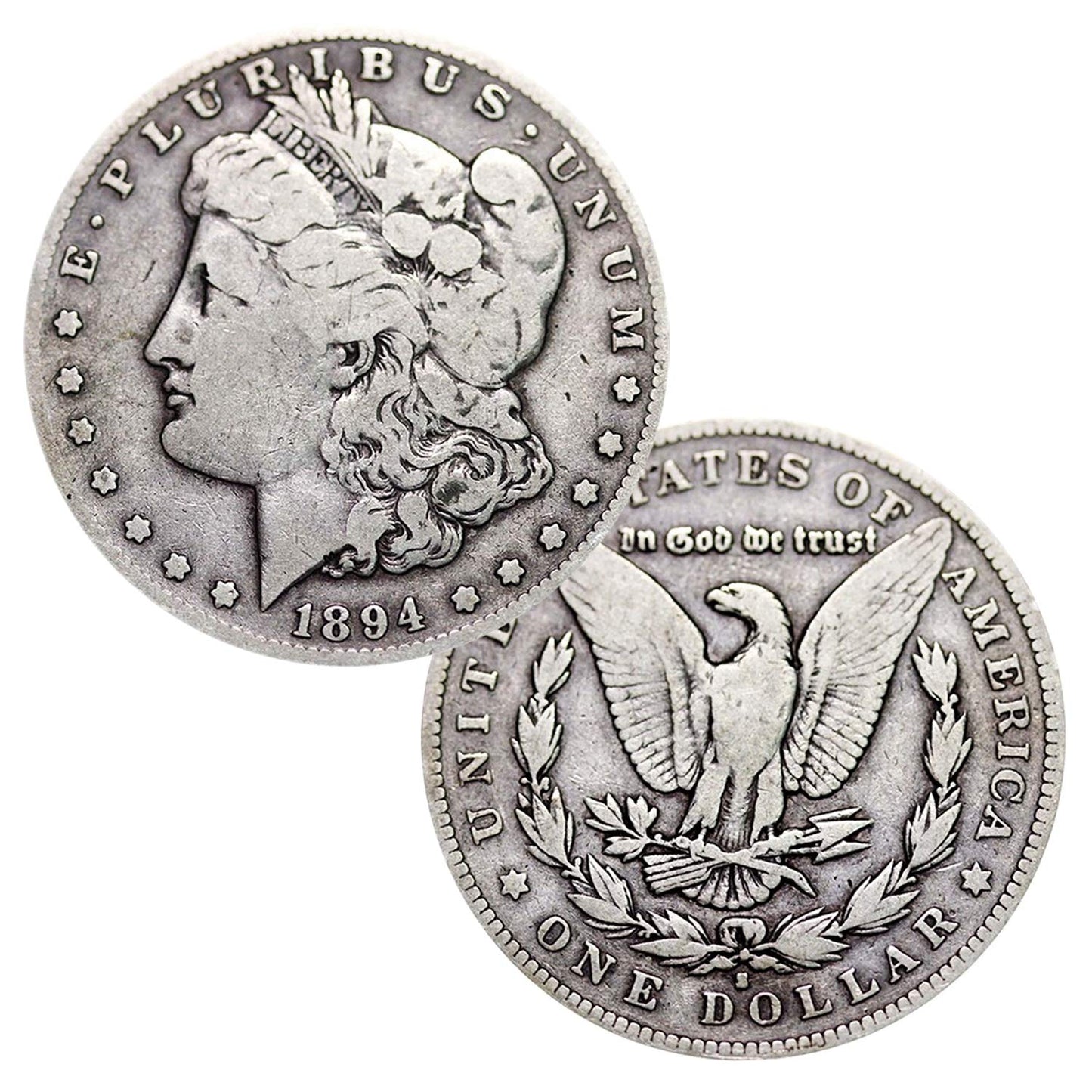Morgan Dollar 90% Silver Coin Circulated Very Good Condition