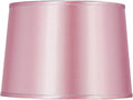 Sydnee Pale Pink Satin Large Drum Lamp Shade for Stylish Decor