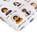 Organic Cotton All-Stages Midi Crib Sheet - Breathable Muslin Fit