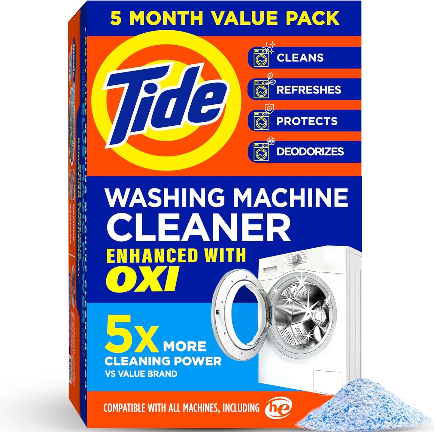 Tide Washer Machine Cleaner: Deep Clean & Eliminate Odors