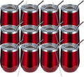 MEWAY 12oz Wine Tumbler Glasses - Perfect for Any Occasion